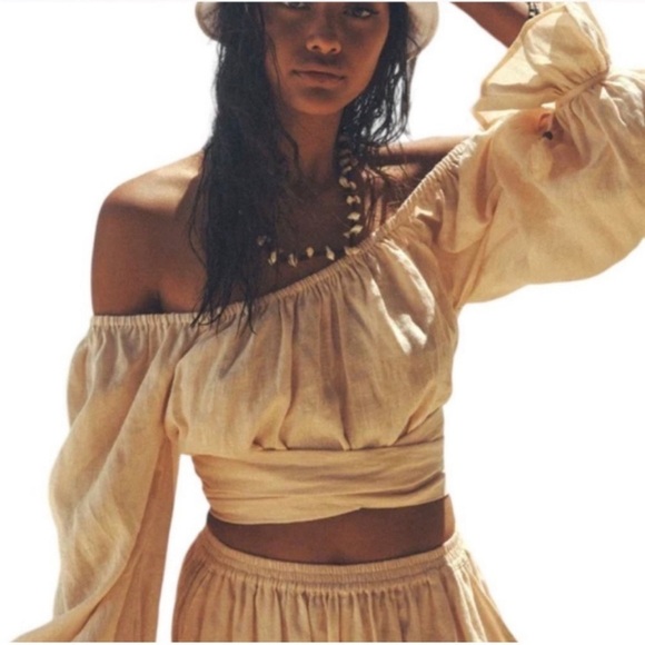 Spell and the Gypsy Collective Mae Wrap Shirt like new M - Picture 1 of 6